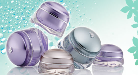 cosmetics container Jellyfish series