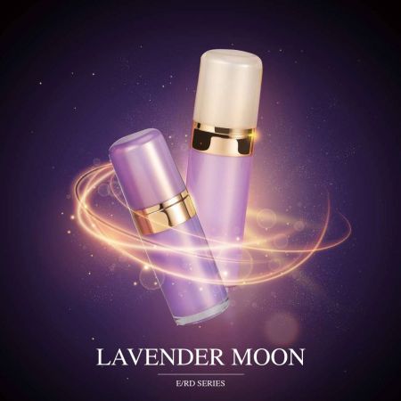 Lavender Moon (ambalaj acrilic de lux pentru cosmetice și îngrijire a pielii)