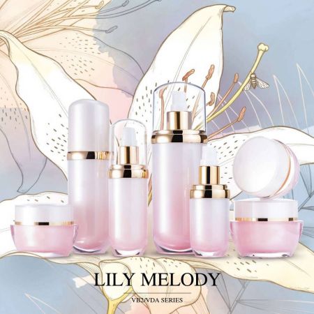 Lily Melody (confezione per cosmetici e cura della pelle di lusso in acrilico)
