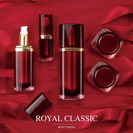 Royal Classics (envases acrílicos de lujo para cosméticos y cuidado de la piel)