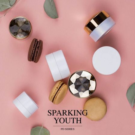 Sparking Youth (embalagem de cosméticos e cuidados com a pele ECO PET)