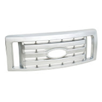 Ford Chrome Car Front Grille (Satin Nickel Plating) CYH Satin nickel galler