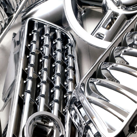 Bright Chrome Plastic Electroplating | Plastic Chrome Plating Service - CYH