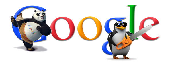Google Panda and Penguin 熊猫与企鹅