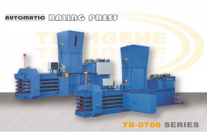 स्वचालित क्षैतिज बेलिंग प्रेस मशीन - TB-0708 श्रृंखला