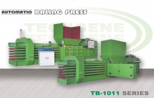 Automatic Horizontal Baling Press Machine - TB-1011 Series