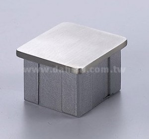STAINLESS STEEL END-CAP FOR SQUARE TUBE  ( SS:40021SQ) SS:40021SQ
