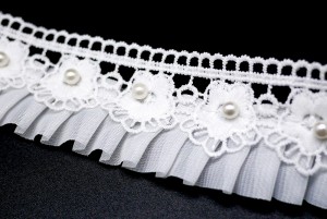 珍珠蕾絲織帶 - 珍珠蕾絲織帶(CHR463)