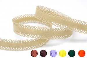 毛氈織帶壓模出特殊的圖樣設計 - 壓花邊織帶 (AA306)