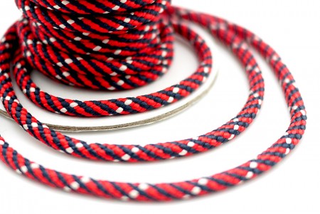 Tricolored Braided Cord - Tricolored Braided Cord