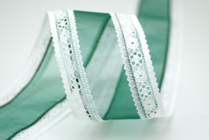 雙邊蕾絲織帶 - 雙邊蕾絲織帶 (L607)