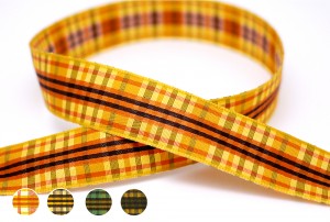 大地色系格纹织带 - 格纹织带(K1218)