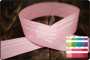One-side Stitching Taffeta Ribbon