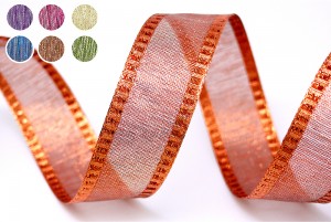 金屬纖維蔥紗織帶 - 金蔥織帶 (W883)