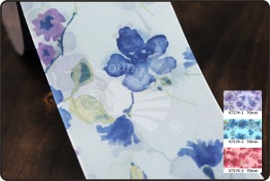 Κορδέλα 70mm Floral print - Κορδέλα 70mm Floral print