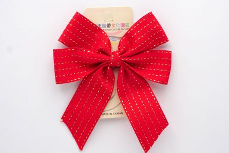4 Loops with Knot Ribbon Bow