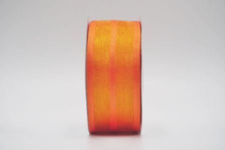 orange gorsgrain satin ribbon