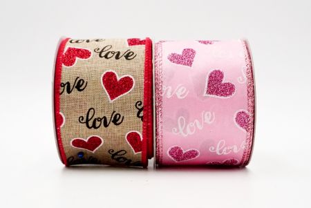 Handwrite Love Ribbon - Valentine supplement ribbon