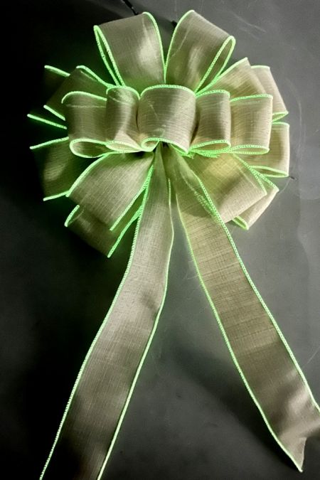 lunimous ribbon bow