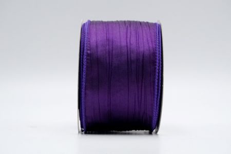Purple Crinkle Satin Ribbon_KF7465GC-34-34
