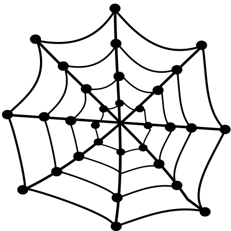 Halloween/spider web