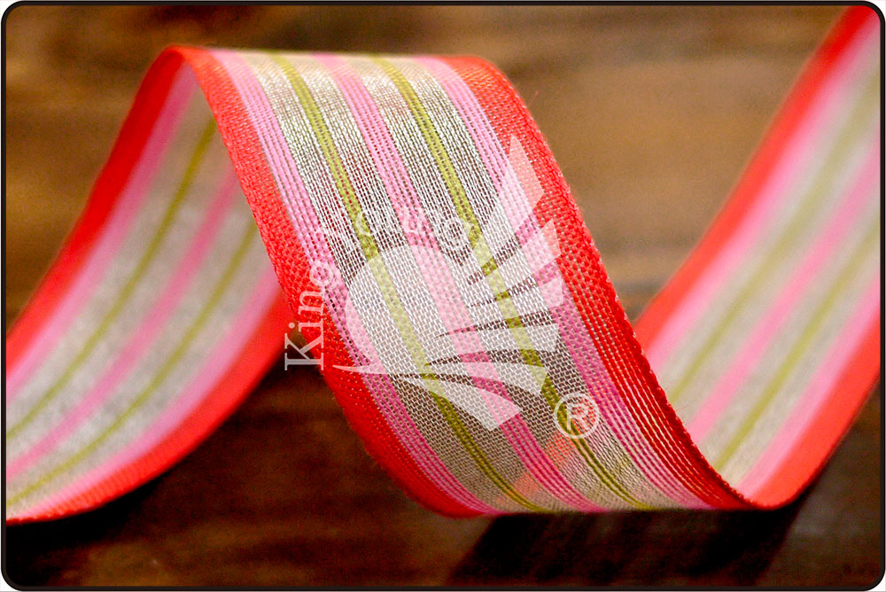 Professional Multicolored Stripe Ribbon Manufacturer KING YOUNG