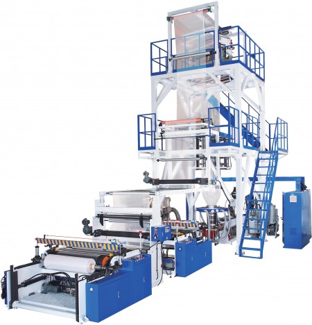 Oscillating Tower Two-layer AB / Three-layer ABA Blown Film Machine - Oscillating Tower Two-layer AB / Three-layer ABA Blown Film Machine