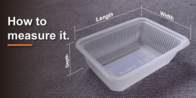 1. The dimensions of your trays (Length * width * depth): 