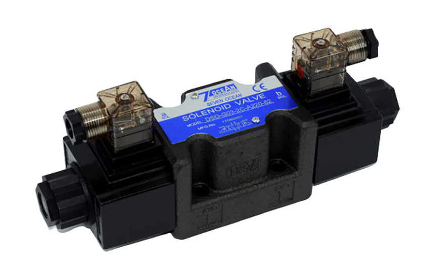 D03 hydraulic directional control solenoid valve motor spool 120/60 volt AC 