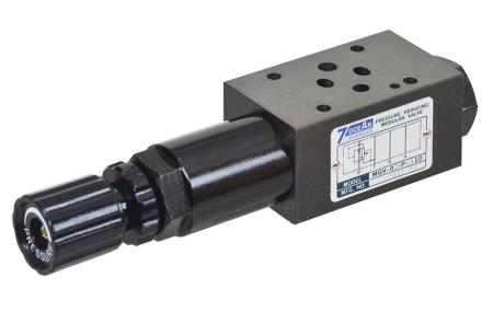 Válvula de redução de pressão modular - Válvula redutora de pressão modular de pilha NG6 / Cetop-3 / D03.