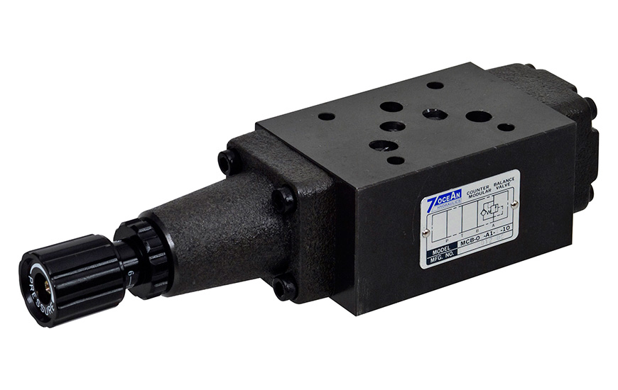Modular Counterbalance Valve CE/TÜV Certified Hydraulic Valves