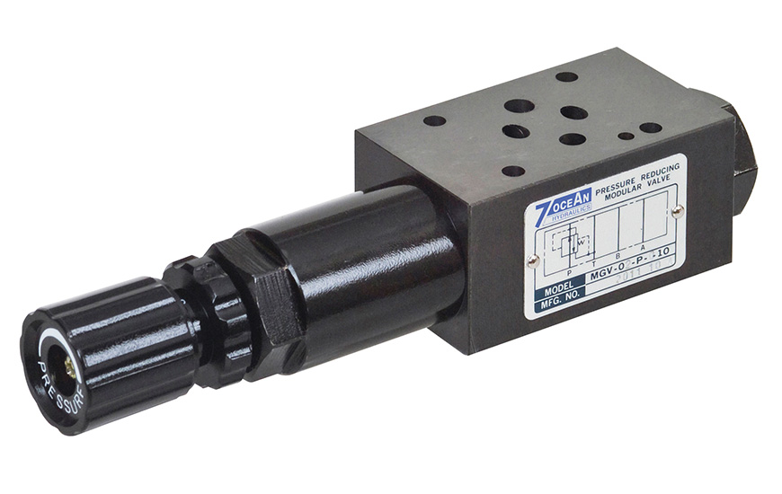 Modular Pressure Reducing Valve CE/TÜV Certified Hydraulic Valves