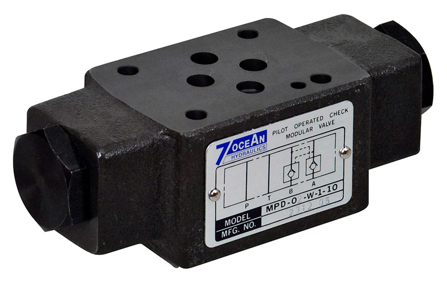 NG6 / Cetop-3 / D03 Modular Stack Pilot Operated Check Valve ...