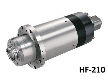 ハウジング径210のビルトインモータースピンドル - ビルトインモーター高速主軸 ハウジング径は210。