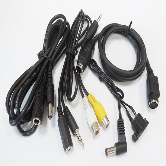 Cable de alimentación de CC, cable estéreo