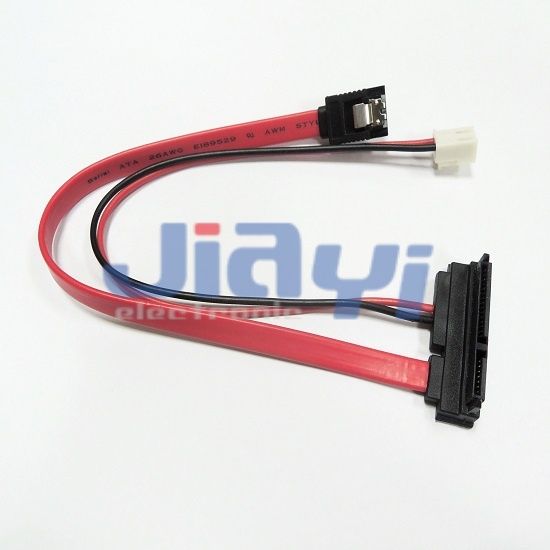 SATA Cable Assembly with 22P SATA Connector - SATA Cable Assembly with 22P SATA Connector