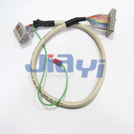 Изготовленная на заказ сборка круглого кабеля с разъемом IDC - Изготовленная на заказ сборка круглого кабеля с разъемом IDC