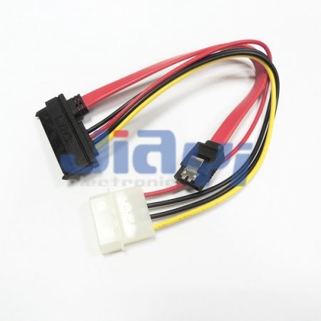 Conjunto de cable combinado de alimentación y datos SATA - Conjunto de cable combinado de alimentación y datos SATA
