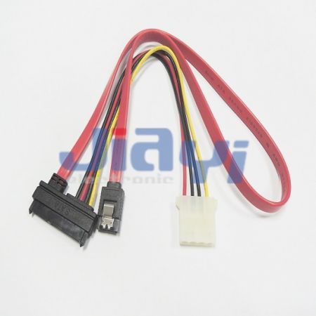 SATA-Kabel mit Strom- und Datenanschluss - SATA-Kabel mit Strom- und Datenanschluss