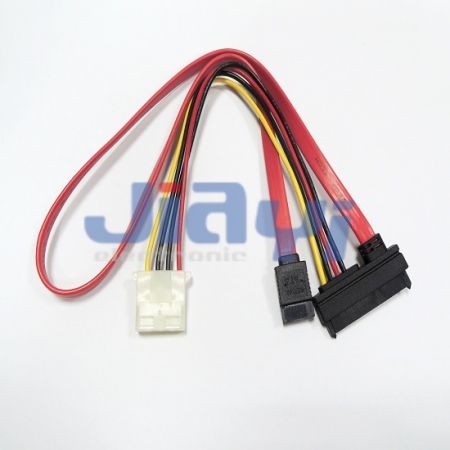SATA Cable with Power and Data Connector