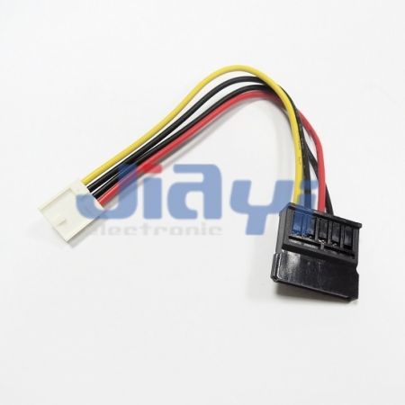 Câble SATA avec connecteur d'alimentation SATA 15P - Câble SATA avec connecteur d'alimentation SATA 15P