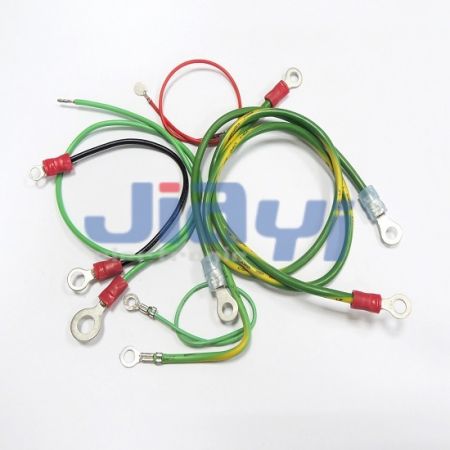 Mazo de cables con terminal de anillo - Mazo de cables con terminal de anillo
