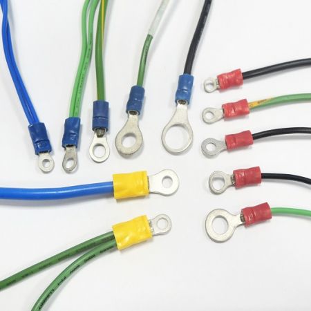Arnés de cableado de terminal de anillo con aislamiento de PVC - Arnés de cableado de terminal de anillo con aislamiento de PVC