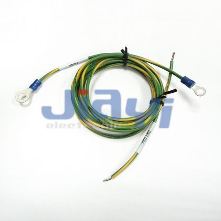 Arnés de cableado personalizado con terminal de lengüeta anular - Arnés de cableado personalizado con terminal de lengüeta anular