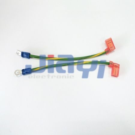 Nylon Insulated Flag Terminal Wiring Harness