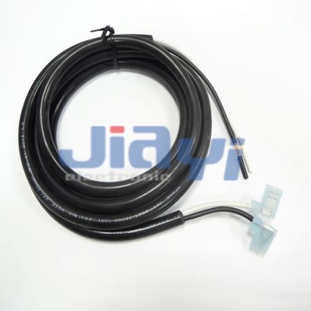 Cable Harness with Nylon Insulated Flag Terminal - Cable Harness with Nylon Insulated Flag Terminal