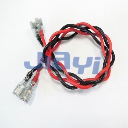 Non-Insulated 250 Type Female Terminal Cable Harness - Non-Insulated 250 Female Terminal Cable Harness