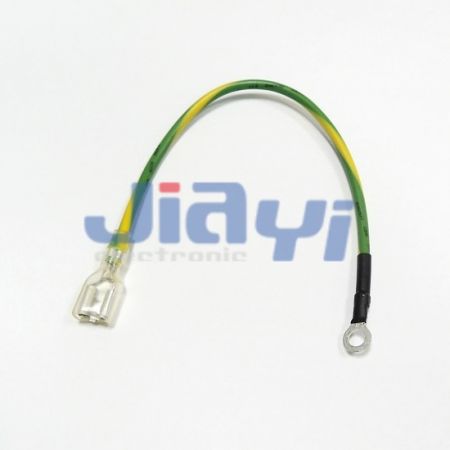 Custom Wire Harness with Non-Insulated 250 Type Female Terminal - Custom Wire Harness with Non-Insulated 250 Female Terminal