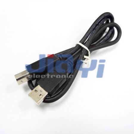 Assemblage de câble mâle USB 2.0 de type B - Assemblage de câble mâle USB 2.0 de type B