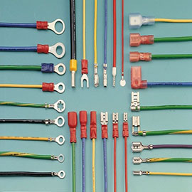 Solderless and Faston Terminal Wire Harness